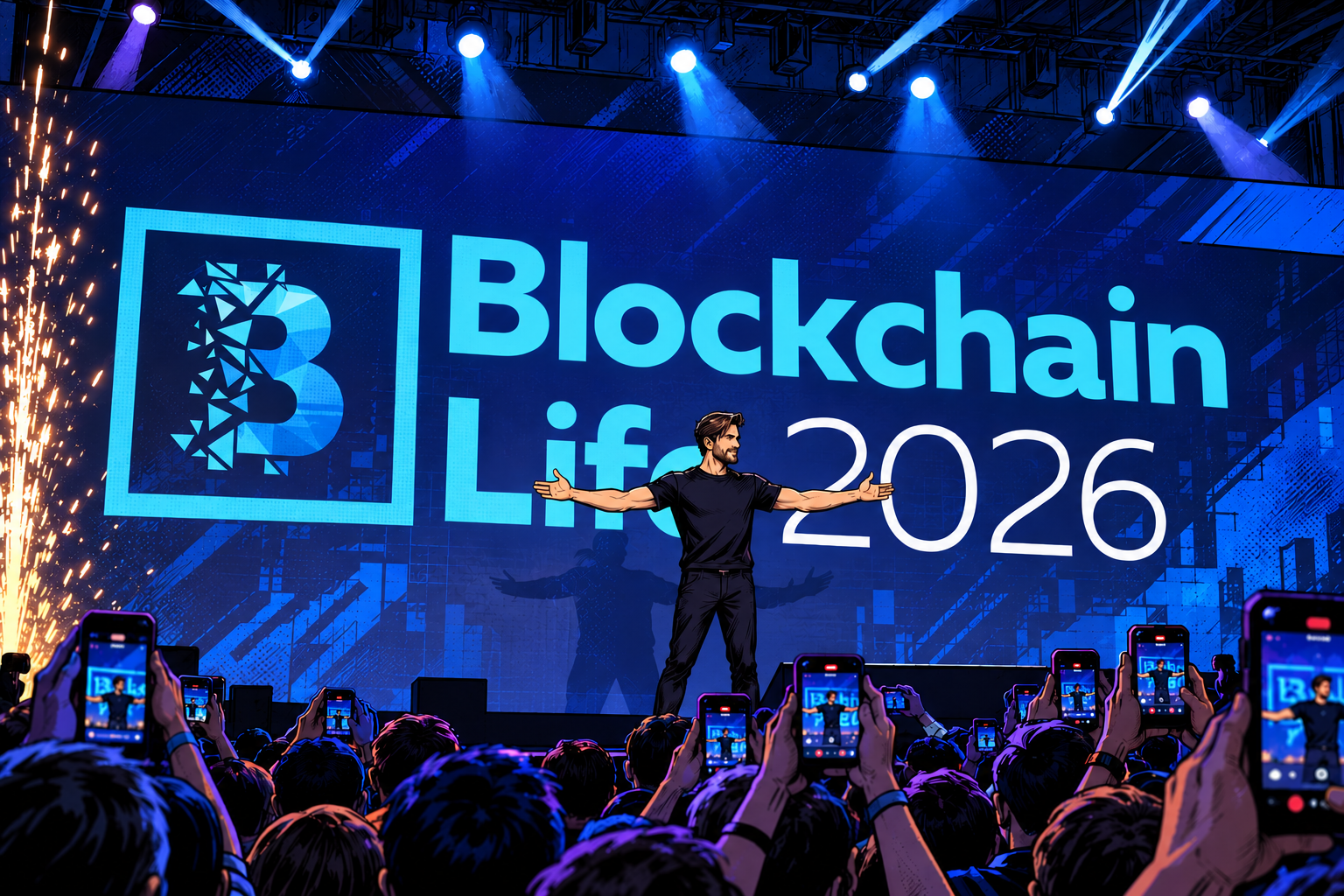 15 000 участников и 200 спикеров: Blockchain Life в Дубае уже скоро - 1